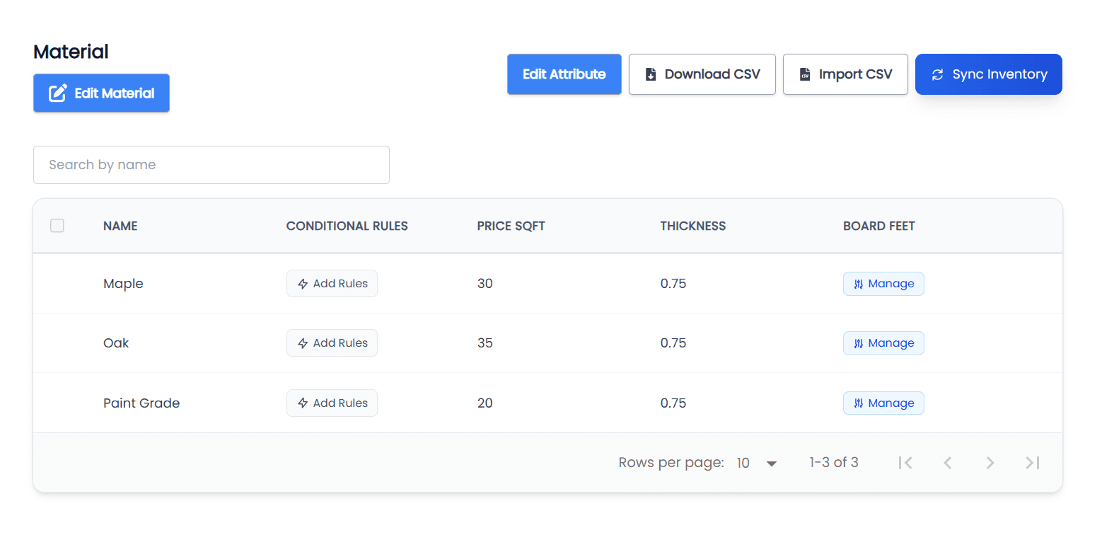 TimberCloud Storefront — Product Catalog