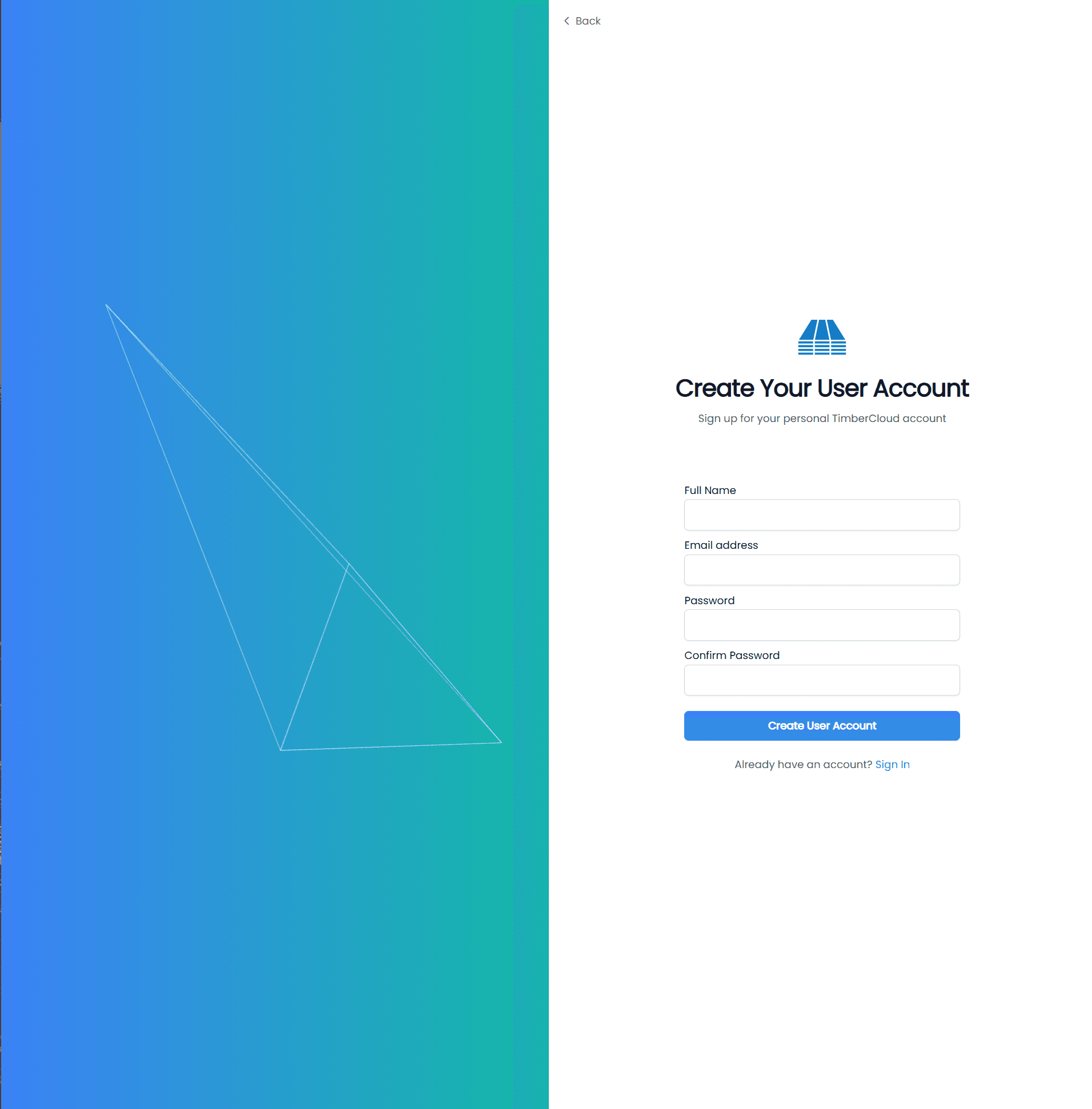 Create Your User Account