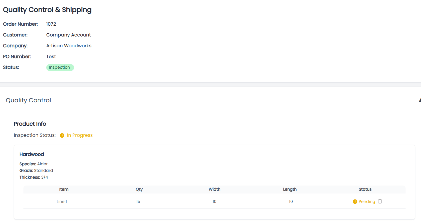 TimberCloud Storefront — Product Catalog