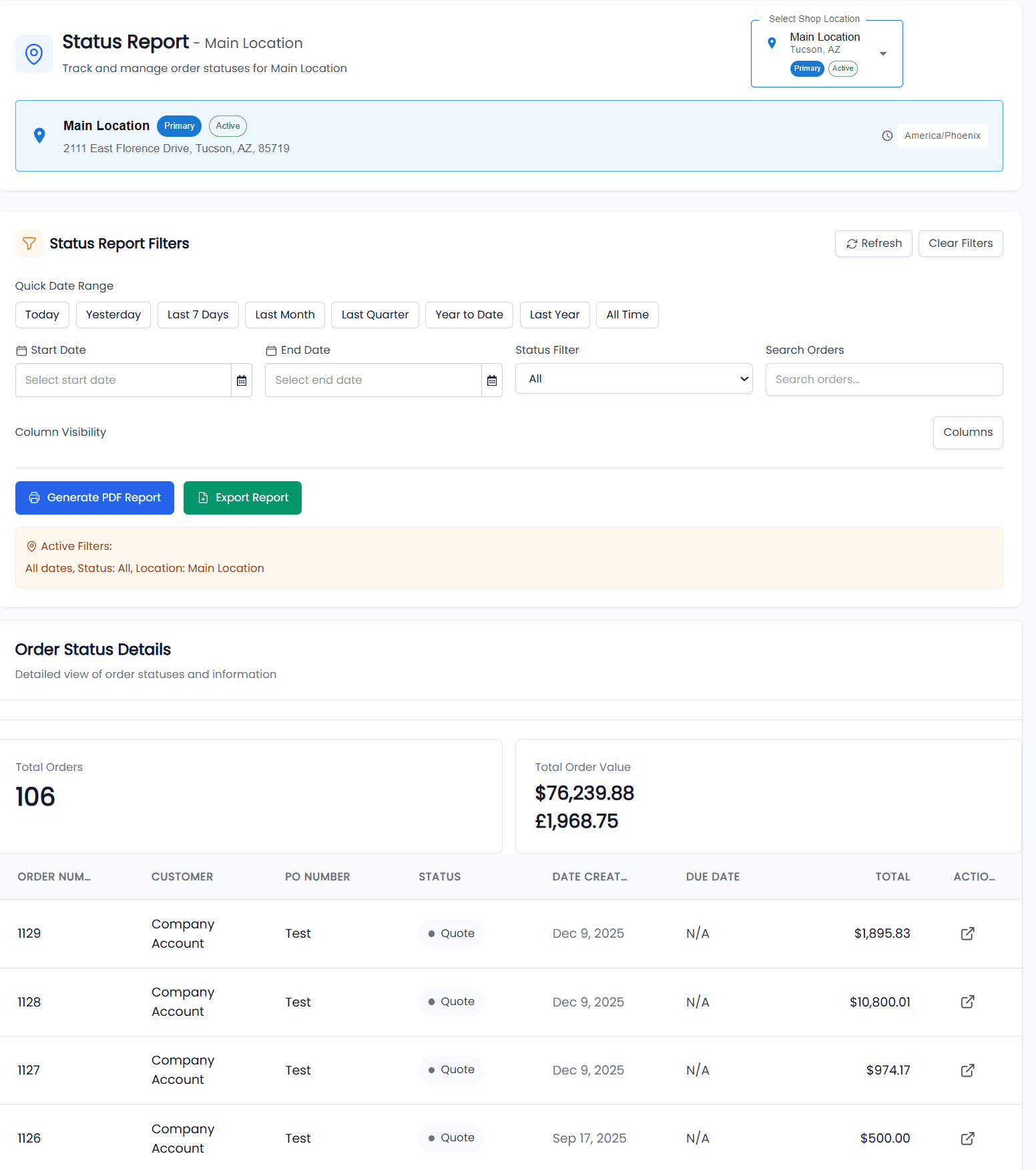 TimberCloud Storefront — Product Catalog